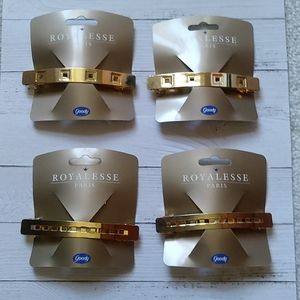 4 pack Goody barrettes/ hair clips